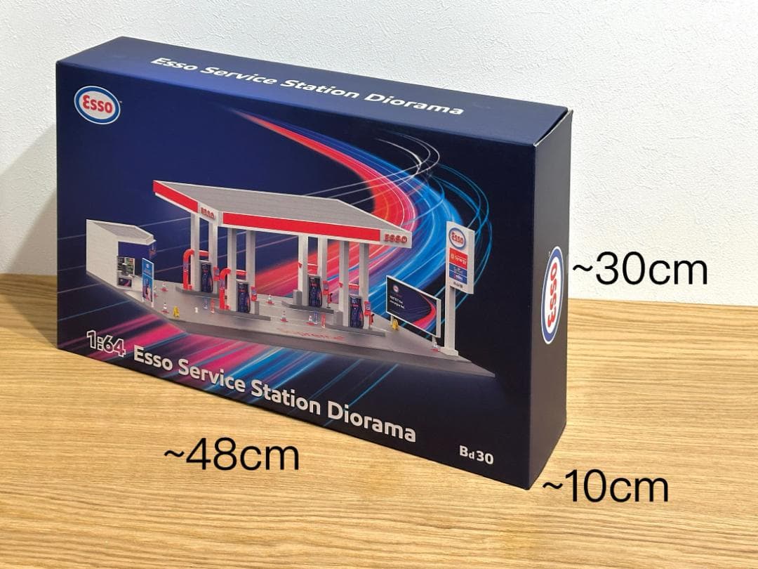 tiny微影 Bd30 ESSO Petrol Diorama ガソリンジオラマ
