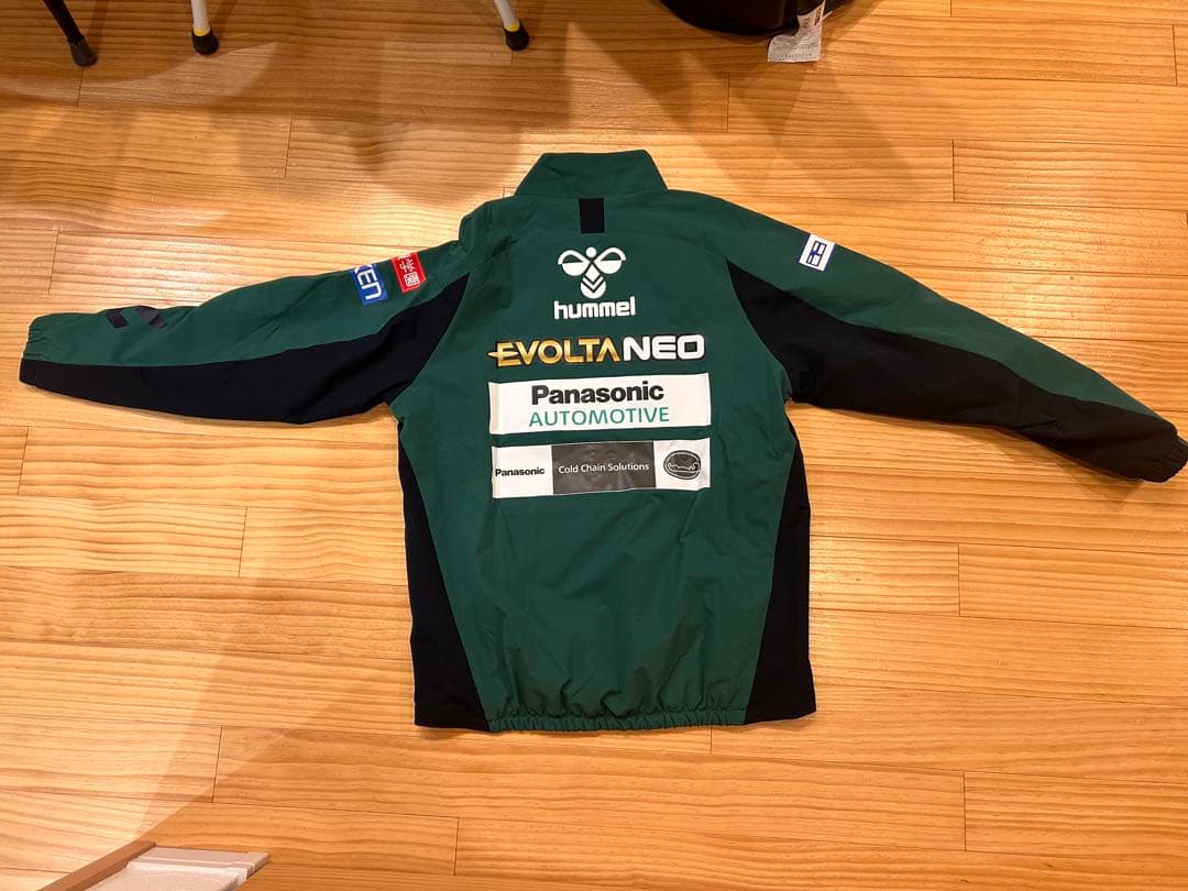 ガンバ大阪×hummel　PRO裏付きウーブンジャケット(FP/GK)