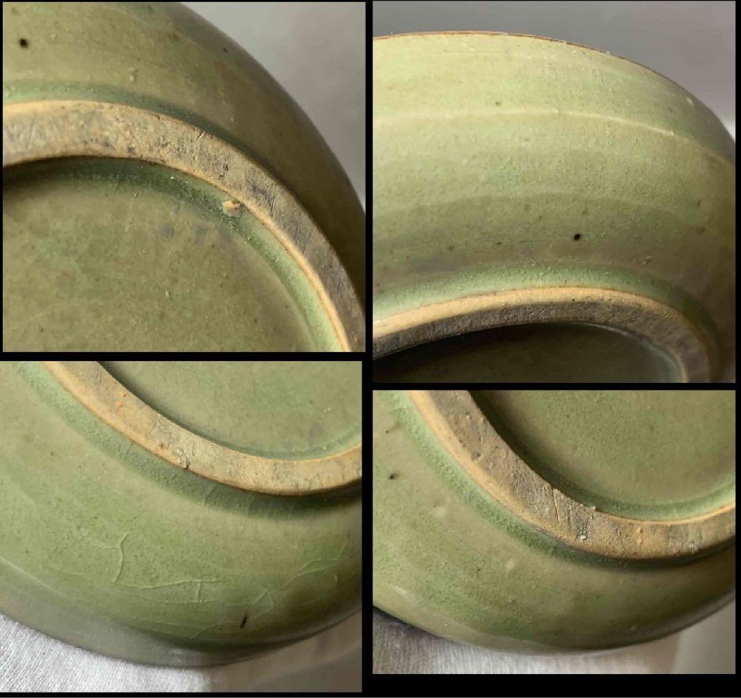 中国 刻草花図香合（印合)　f6230902