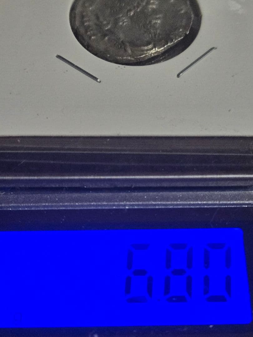 古代ローマ ポストゥムス帝時代 アントニニアヌス貨？詳細不明 3.4g 銀貨