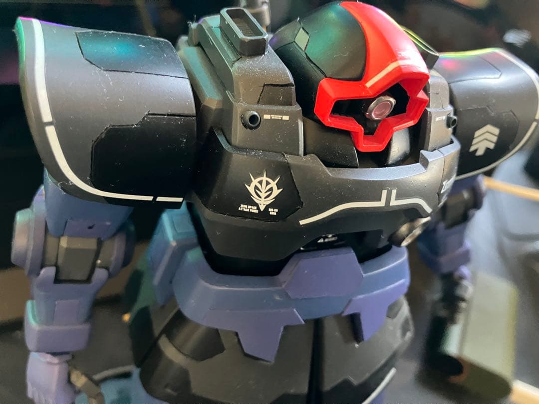週末限定価格　MG ドム黒い三連星専用　全塗装　改修