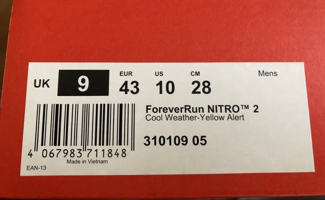 【新品未使用品】PUMA プーマ FOREVERRUN NITRO2 28.0