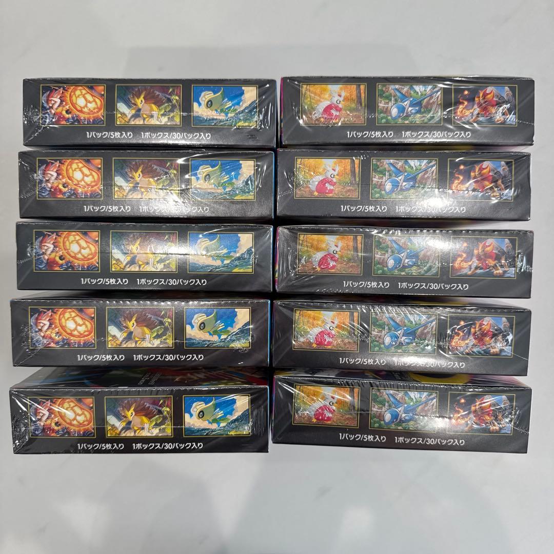 ポケモンカード　新品未開封　シュリンク付きBOXまとめ売り