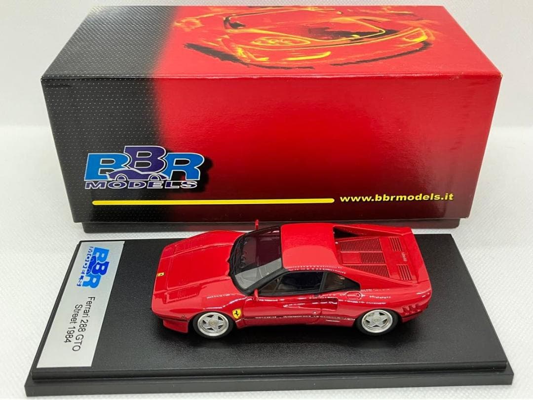 ★bobup★1/43★フェラーリ 288 GTO★レッド★BBR
