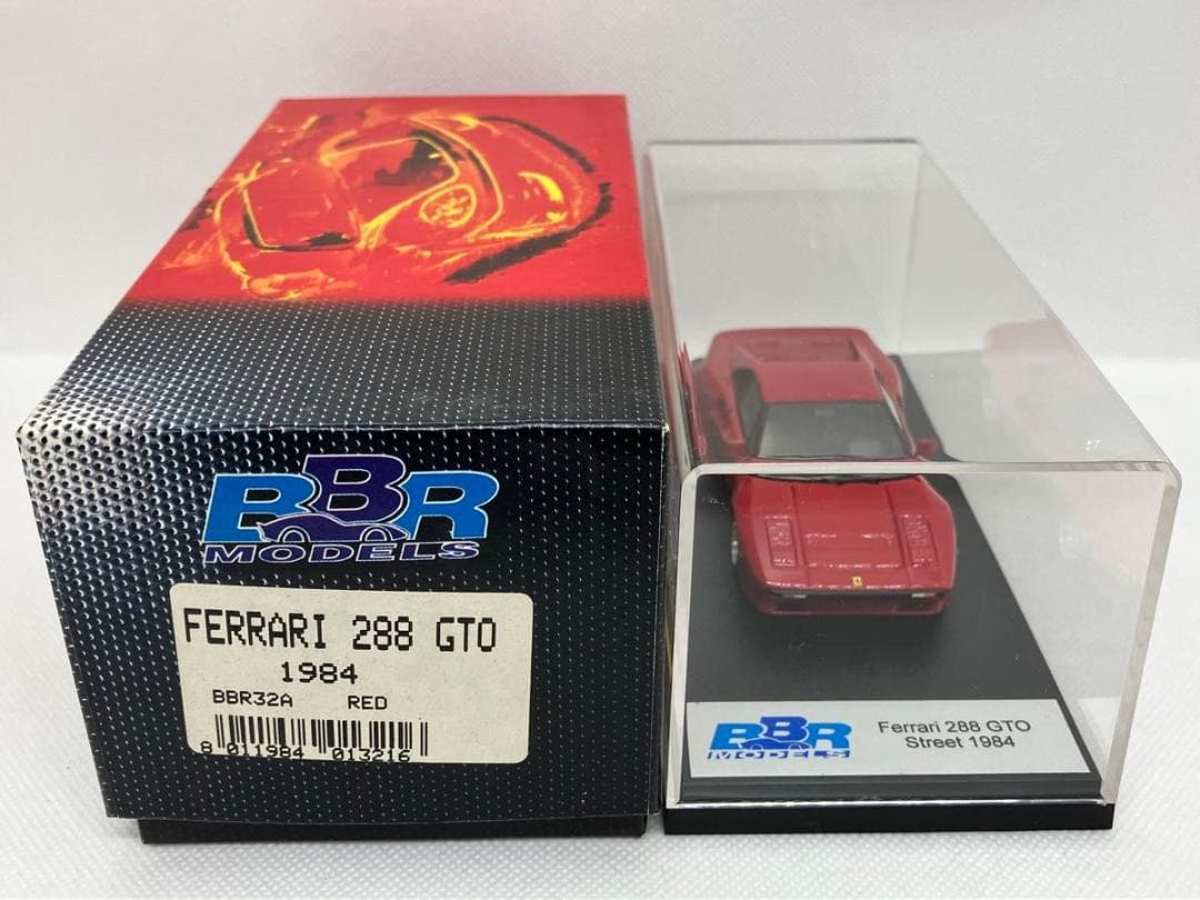 ★bobup★1/43★フェラーリ 288 GTO★レッド★BBR