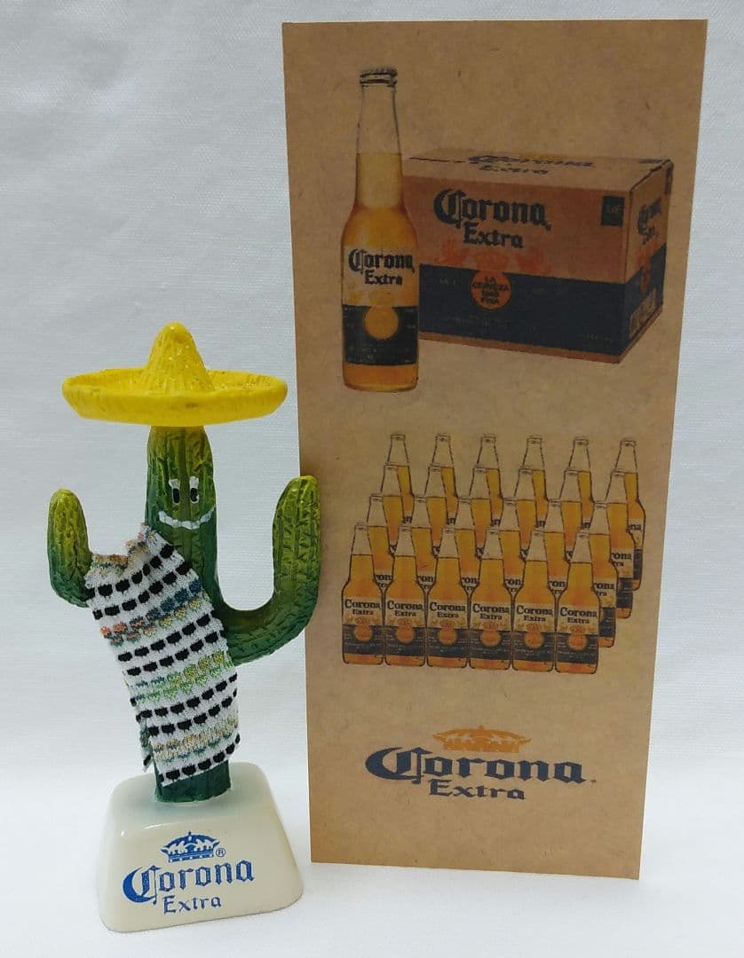 コロナビール ❤︎メキシコサボテンフィギュア創立周年記念品
