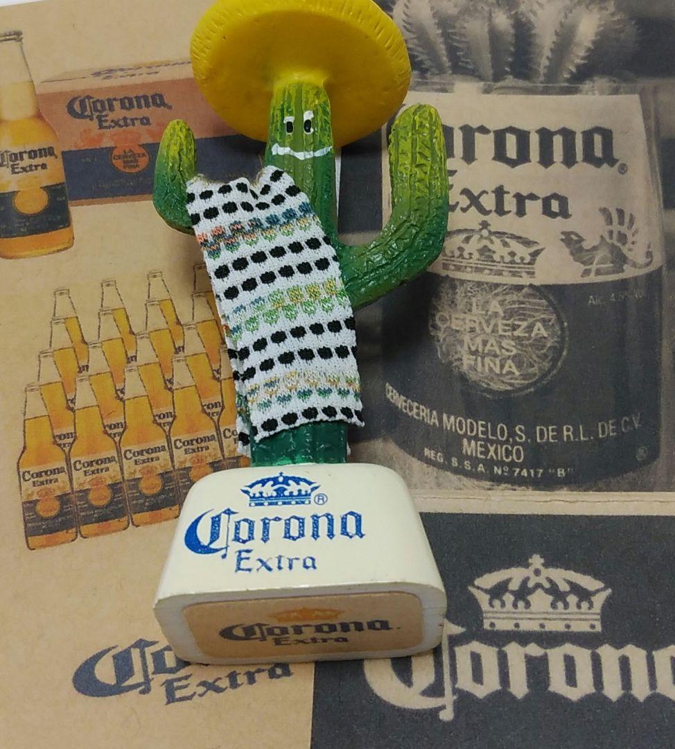 コロナビール ❤︎メキシコサボテンフィギュア創立周年記念品