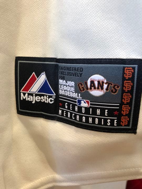 【1月SALE】MLB ボーグルソン直筆サイン入りユニホーム　SFジャイアンツ