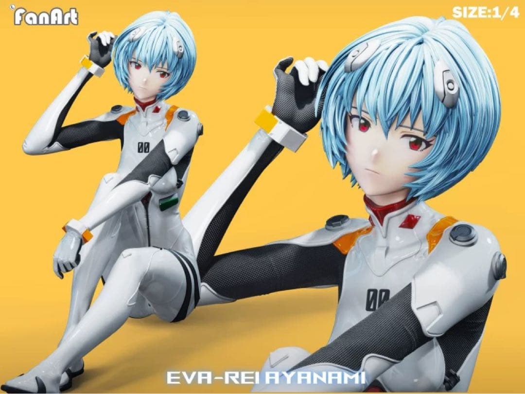 綾波レイ　フィギュア　エヴァンゲリオン