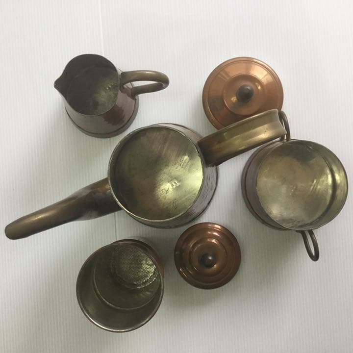 銅製 コーヒーセット