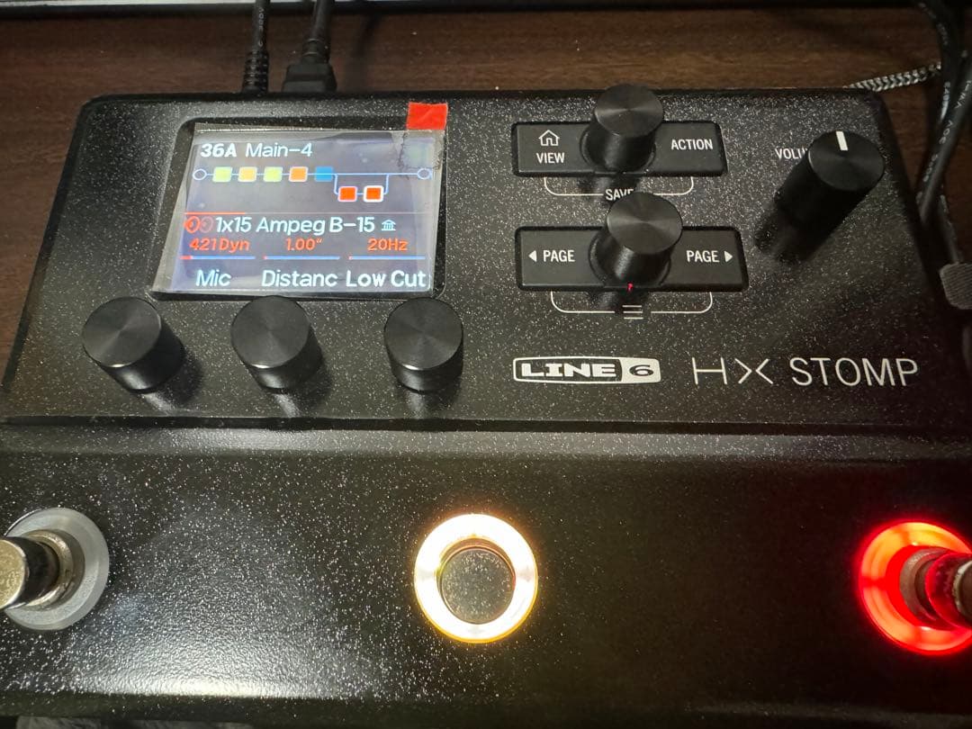 LINE 6 HX STOMP マルチエフェクター