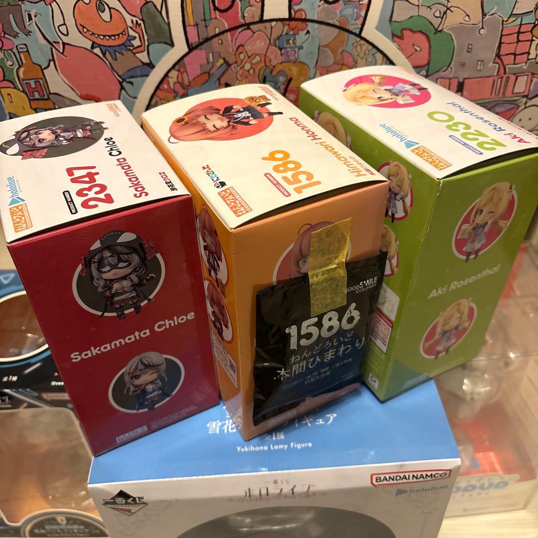 にじさんじ　ホロライブ　フィギュア7点セット まとめ売り
