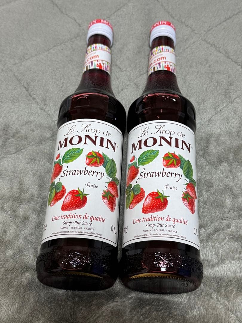 モナン シロップ 700ml パッションフルーツ　ストロベリー　ホワイトピーチ