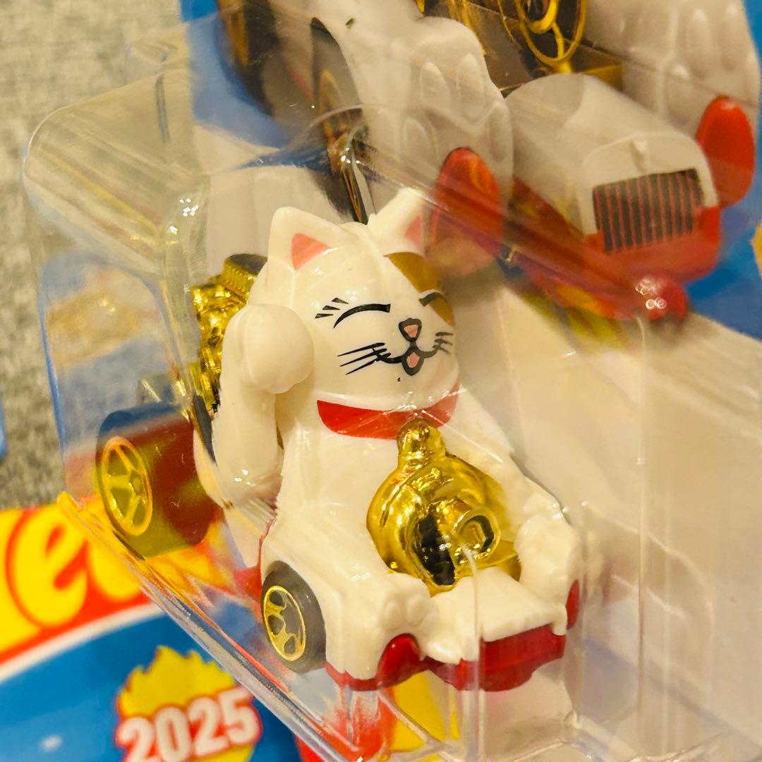 Hot Wheels 招き猫　FELINE LUCKY 5台セット　2026年