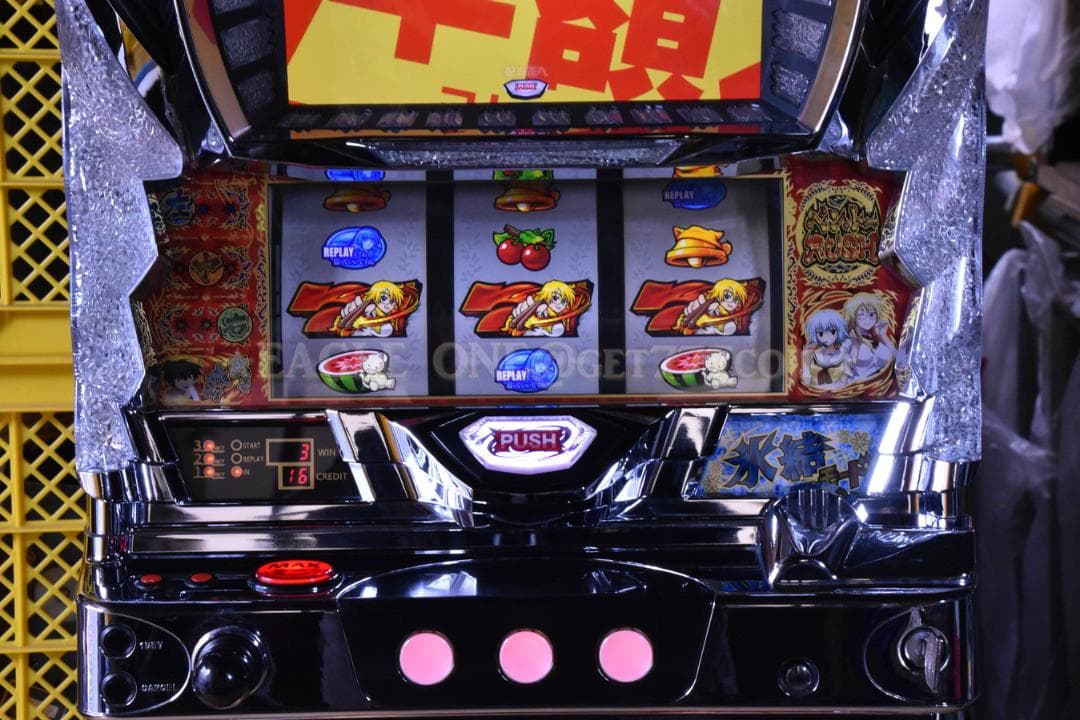 【人気アニメ】★パチスロ ベン・トー★バルテック★5号機★実機★ジャンク★