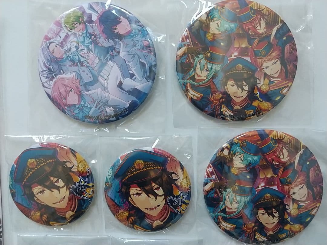 あんスタ 五奇人 旧fine C95 あんさんぶるスターズ 缶バッジ