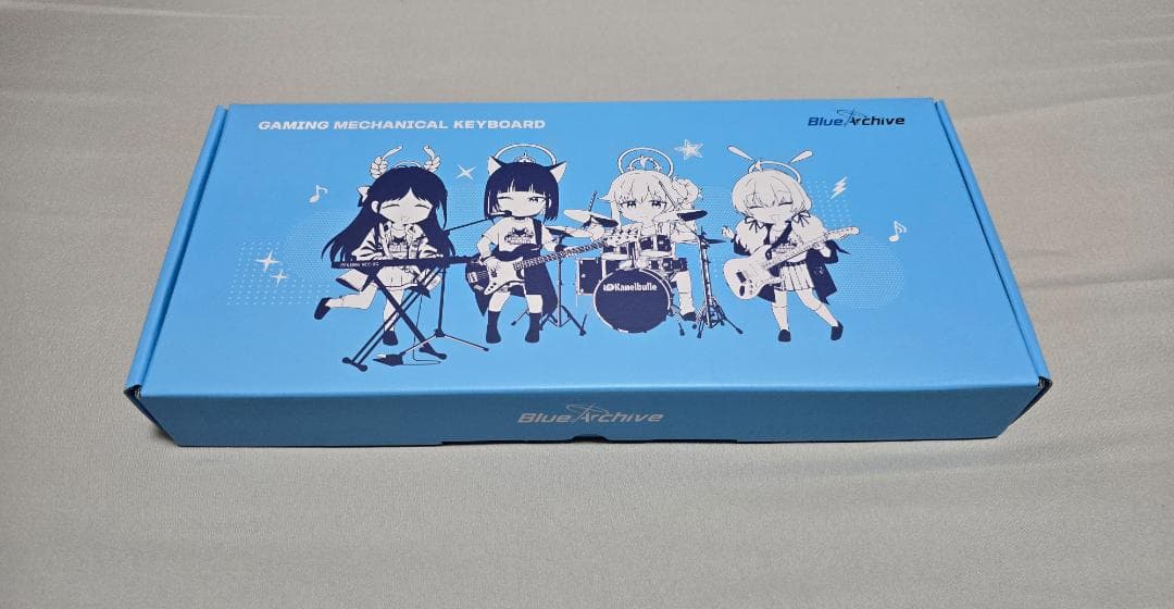 韓国限定 ブルーアーカイブ×はまじあき キーボード デスクテリアパッケージ
