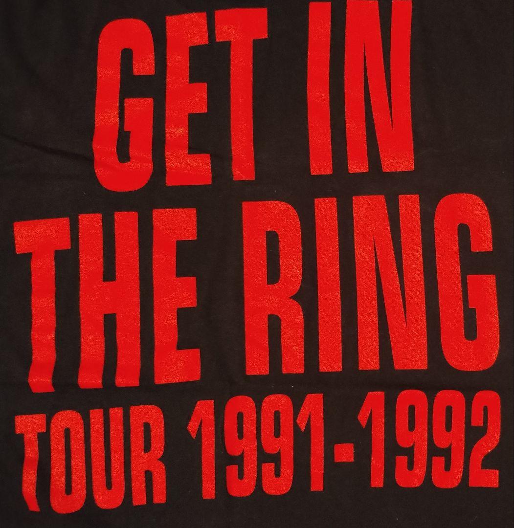 【値下不可】J・ビーバー 着用 ガンズ・アンド・ローゼズ 91-92 Tシャツ