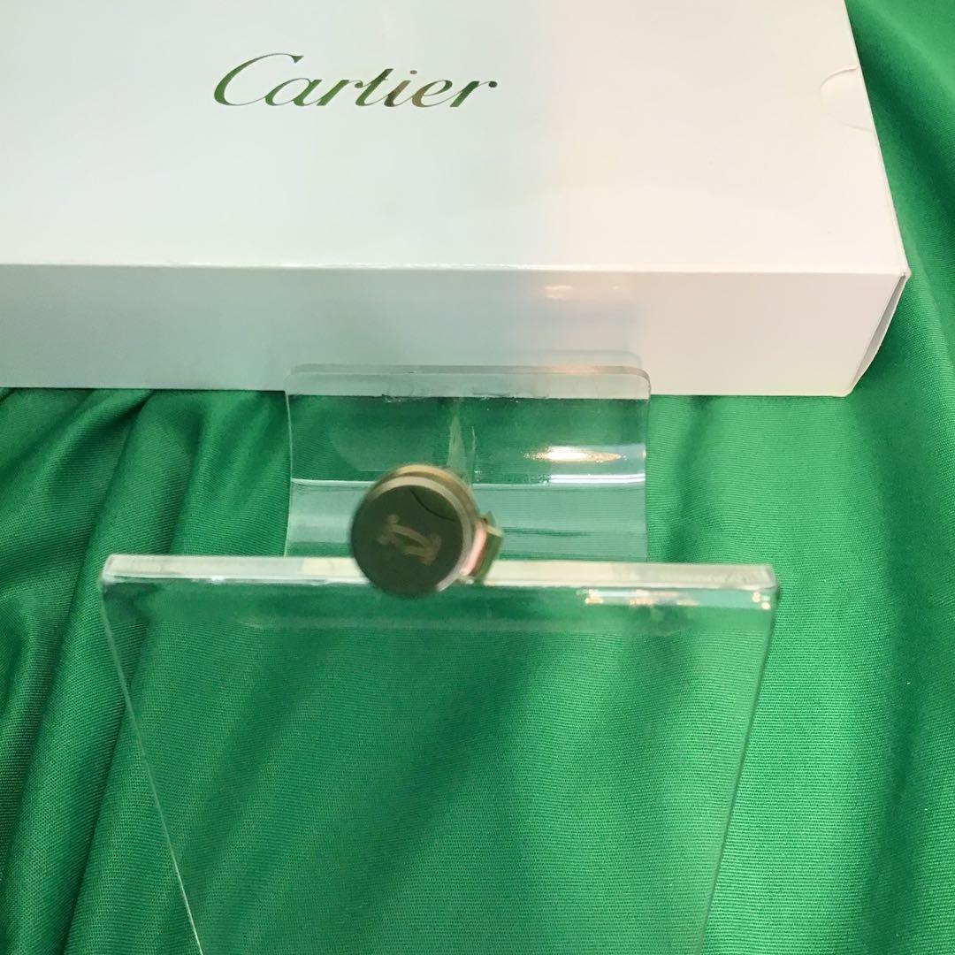 Cartierカルティエ　サントスC de ゴールド ボールペン 化粧箱付