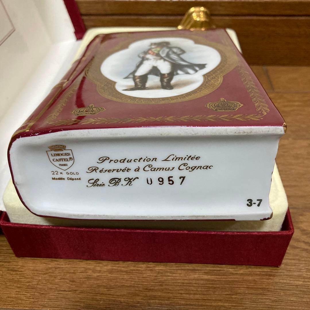 コニャック　ナポレオン　ブック　CAMUS レッド