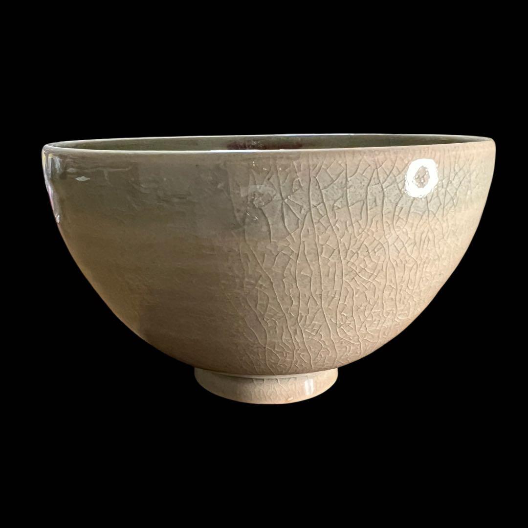 《極美品》茶道具 上野焼 十二代 白川卓甫 十時窯 茶碗 共箱
