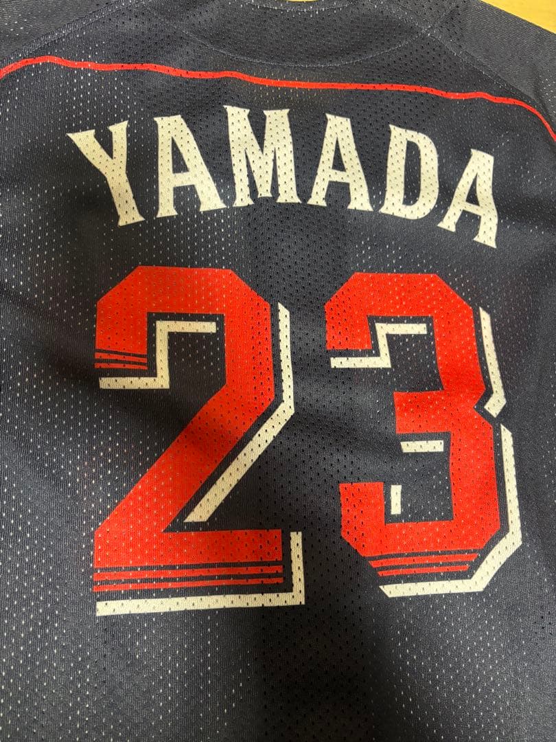 ヤクルトスワローズ 山田哲人 ユニフォーム ビジター 23番