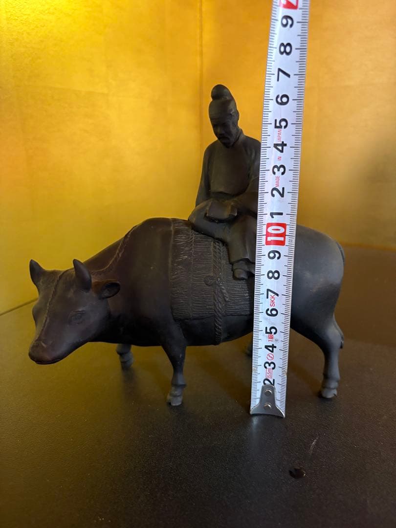 牛　香炉　置物