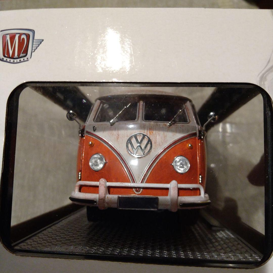 m2マシーン 1/24 1960 VW マイクロバス デラックス USAモデル