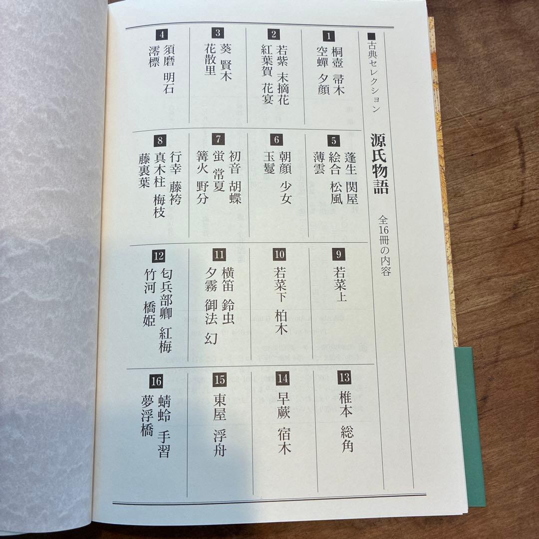 源氏物語 全16巻セット