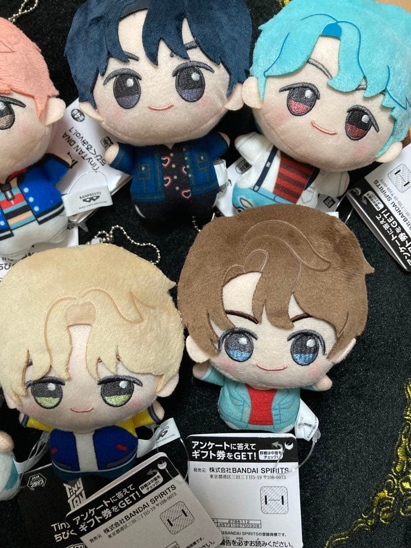 TinyTAN DNA ちびぐるみvol.1〜2 全種セット