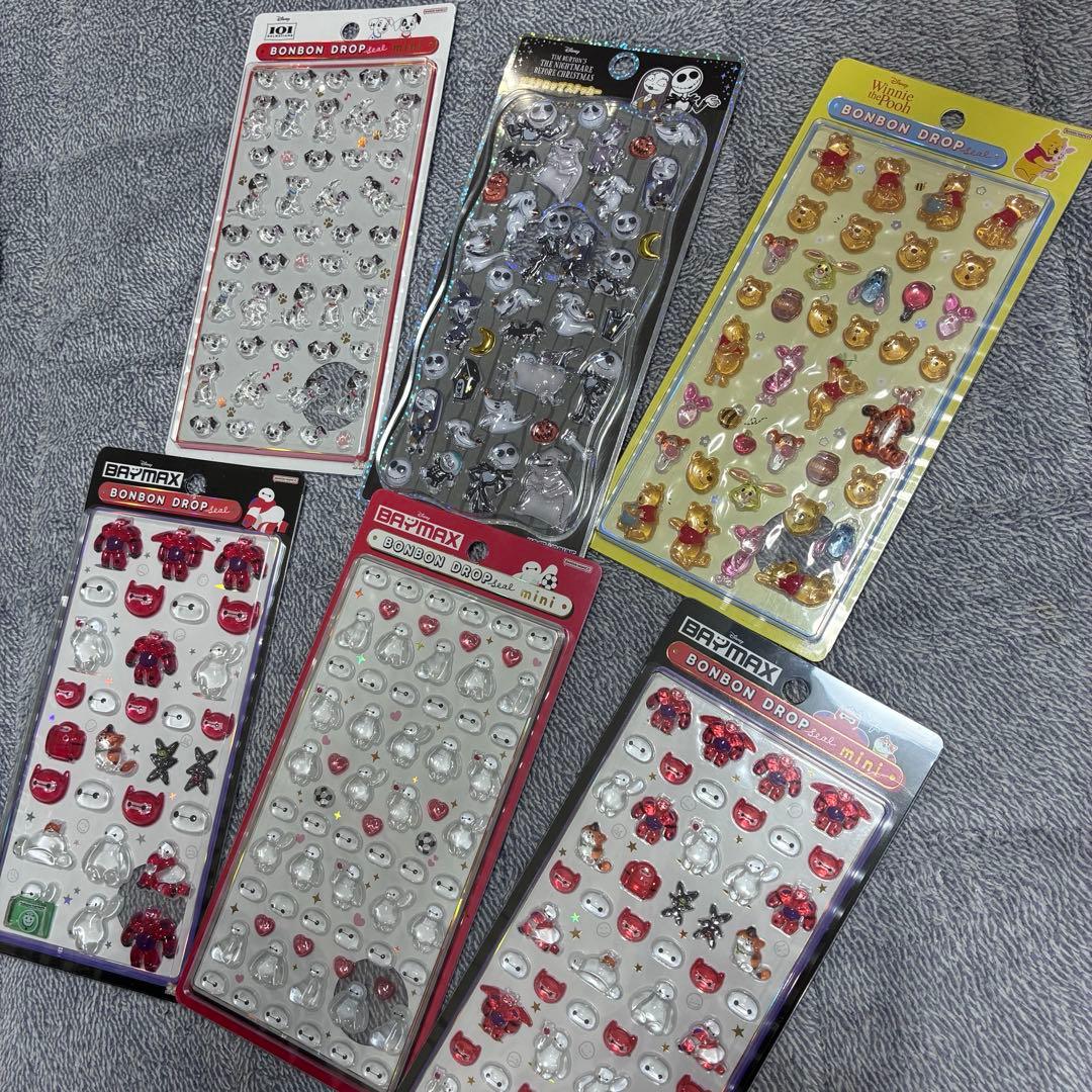 ボンボンドロップシール プチドロップステッカー まとめ売り40枚
