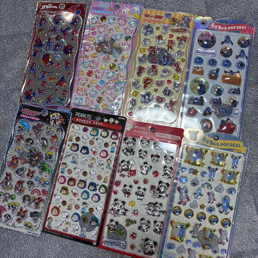 ボンボンドロップシール プチドロップステッカー まとめ売り40枚