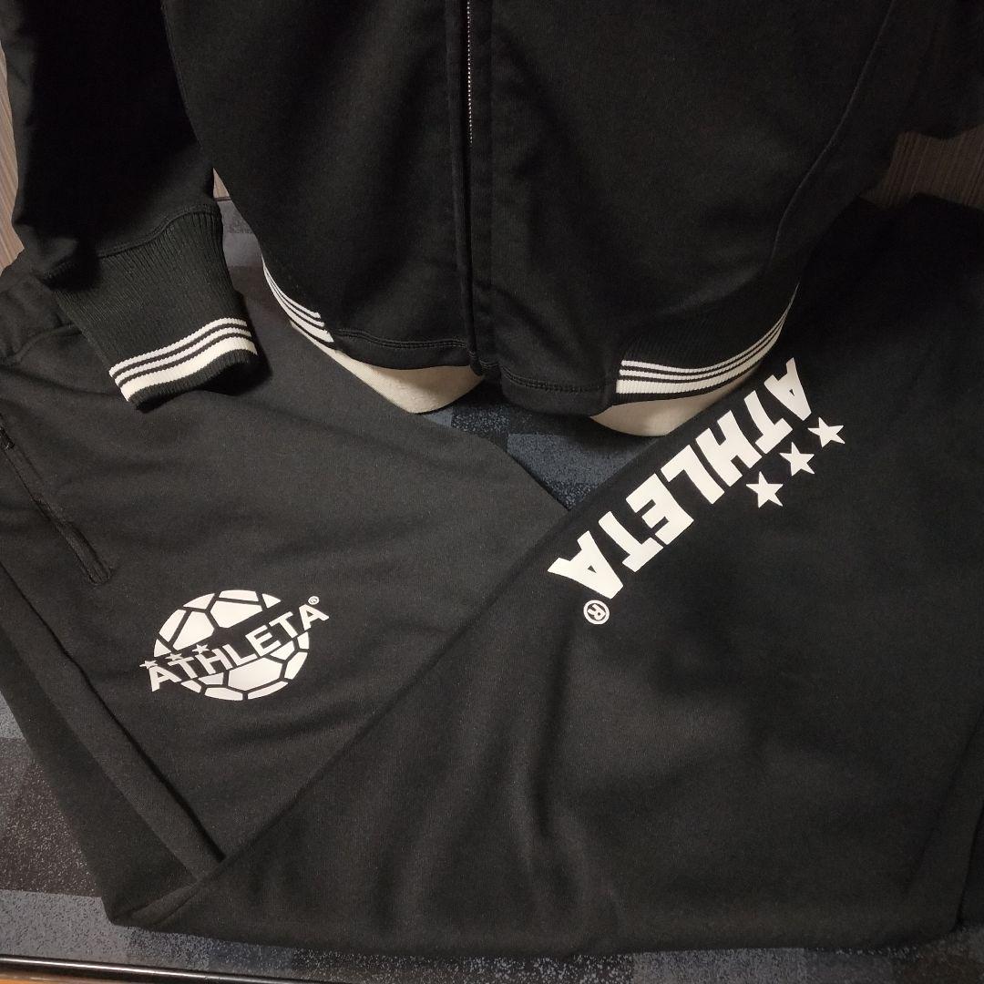 【美品】ATHLETA トレーニングウェア 上下セット サッカー アスレタ