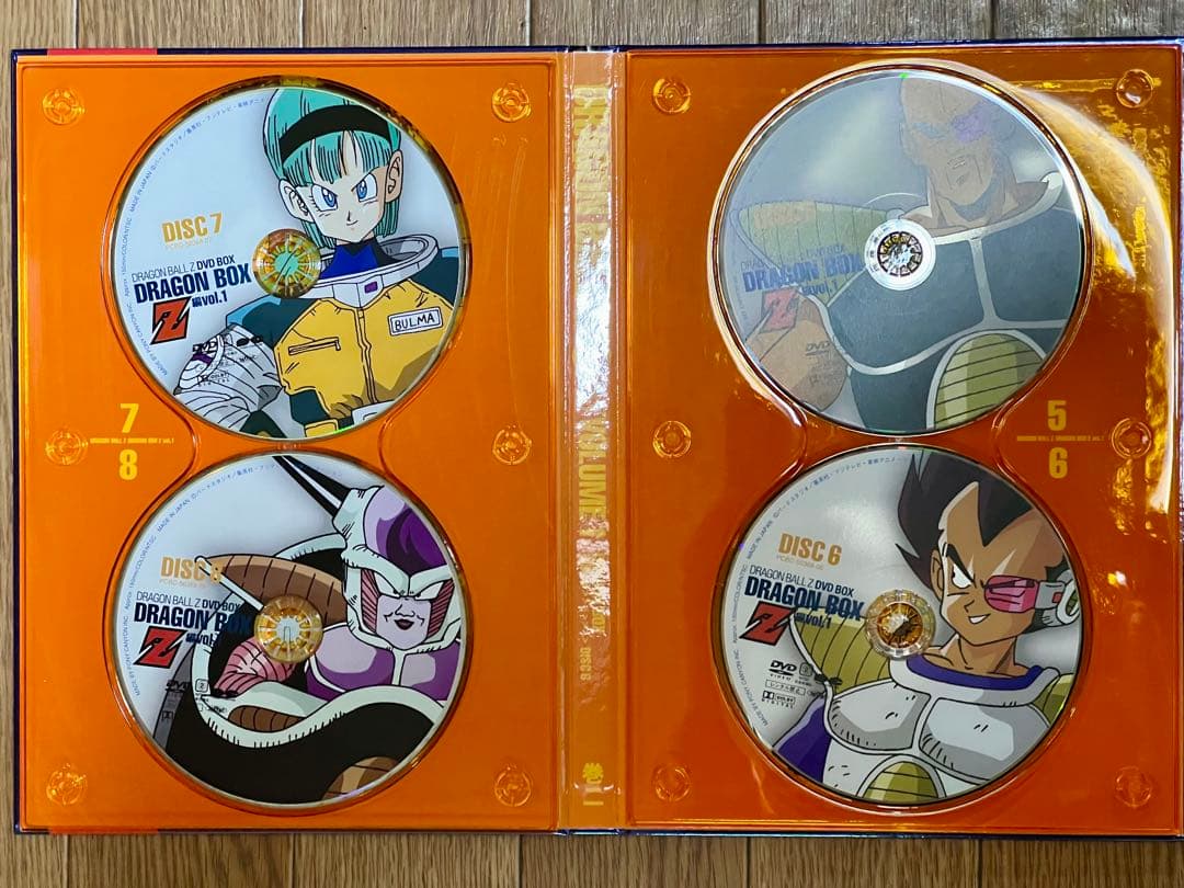 美品ドラゴンボールZ DRAGON BOX DVD-BOX vol.1vol.2