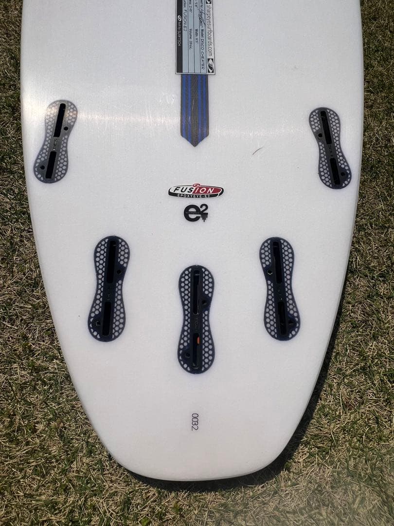 シャープアイ　ディスコチーター　5'8\" サーフボード　サーフテック製 美品