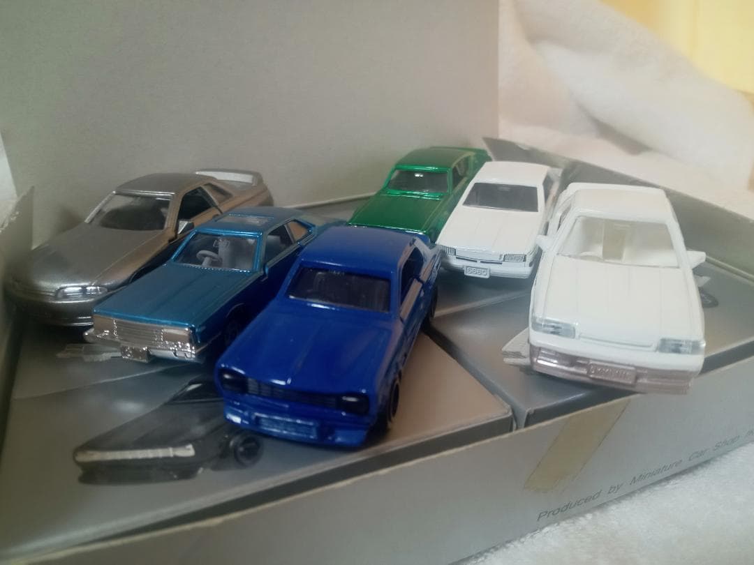 【レア】　イケダ　SKYLINE　HISTORY　ミニカー　6台セット