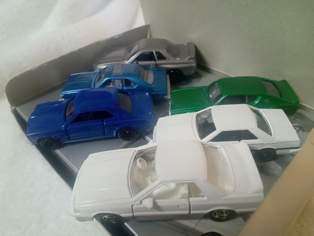 【レア】　イケダ　SKYLINE　HISTORY　ミニカー　6台セット