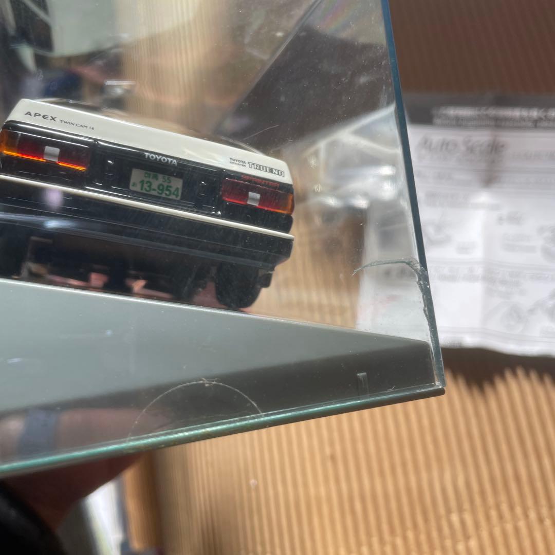 京商 頭文字D AE86トレノ カーボンボンネット仕様　オートスケール　ミニッツ