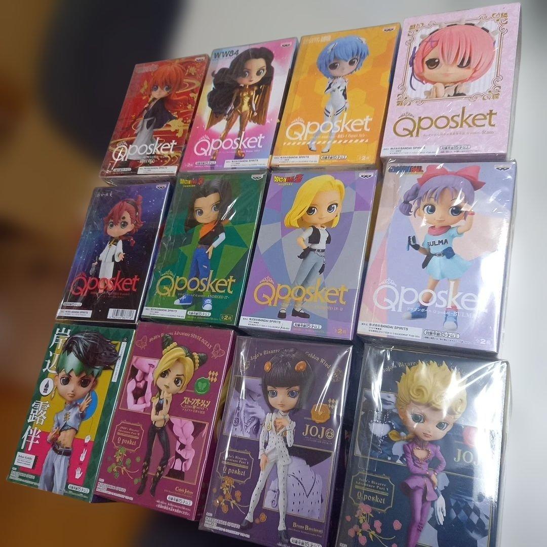 QPOSKET 未開封12体セット+オマケ開封済み1体セット