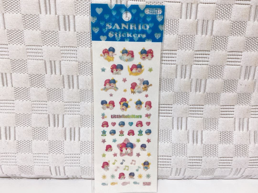平成レトロ サンリオ ❤︎マイメロ❤︎ ❤︎キキララ❤︎ エンボスラメシール 5枚セット