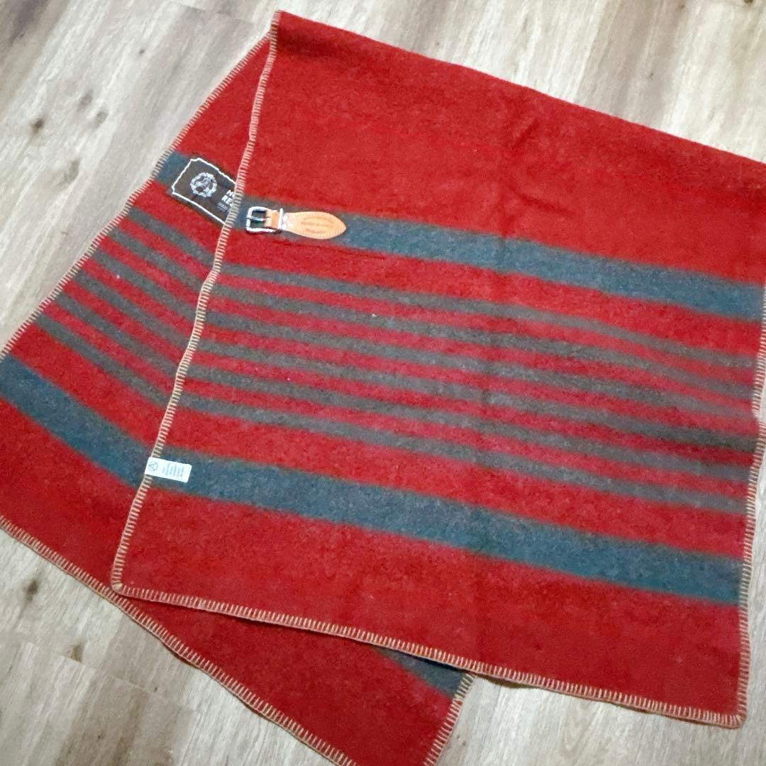 廃盤品✨ホースブランケットリサーチ レッド×グレー ハーフサイズ 1/2