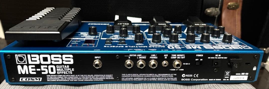 【美品】BOSS ME-50 BOSSソフトケース付き