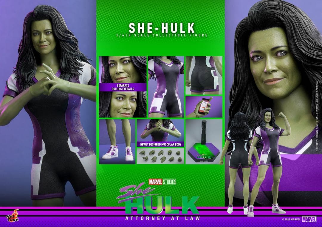 HOTTOYS ホットトイズ　シーハルク