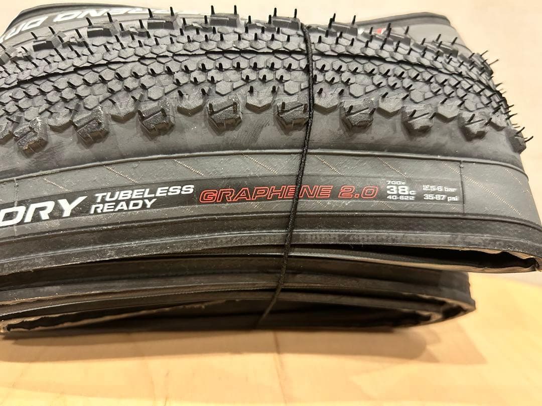【新品・未使用品】TERRENO DRY 700×38c 2本セット