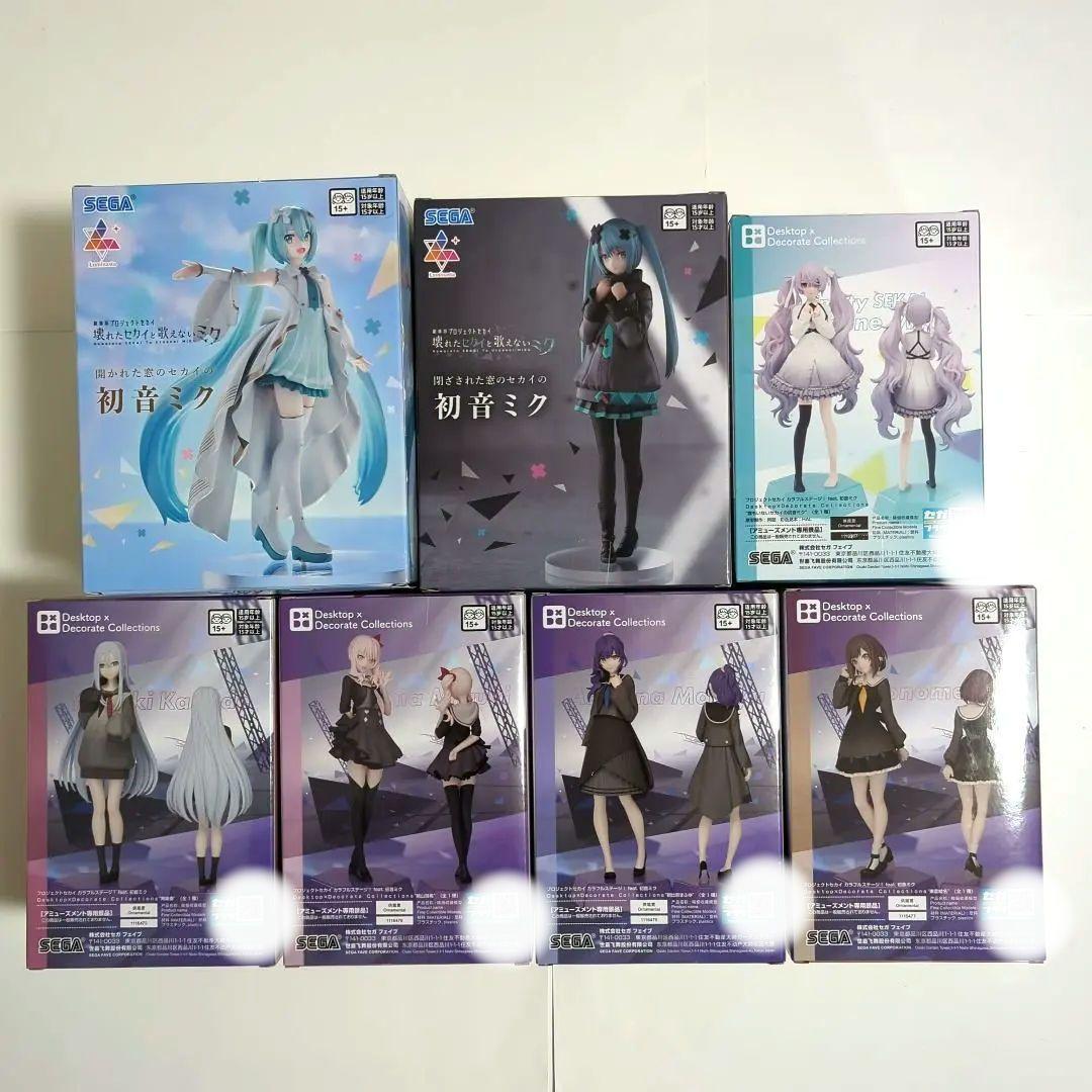 プロセカ 初音ミク 暁山瑞希 宵崎奏 朝比奈まふゆ 東雲絵名 フィギュア