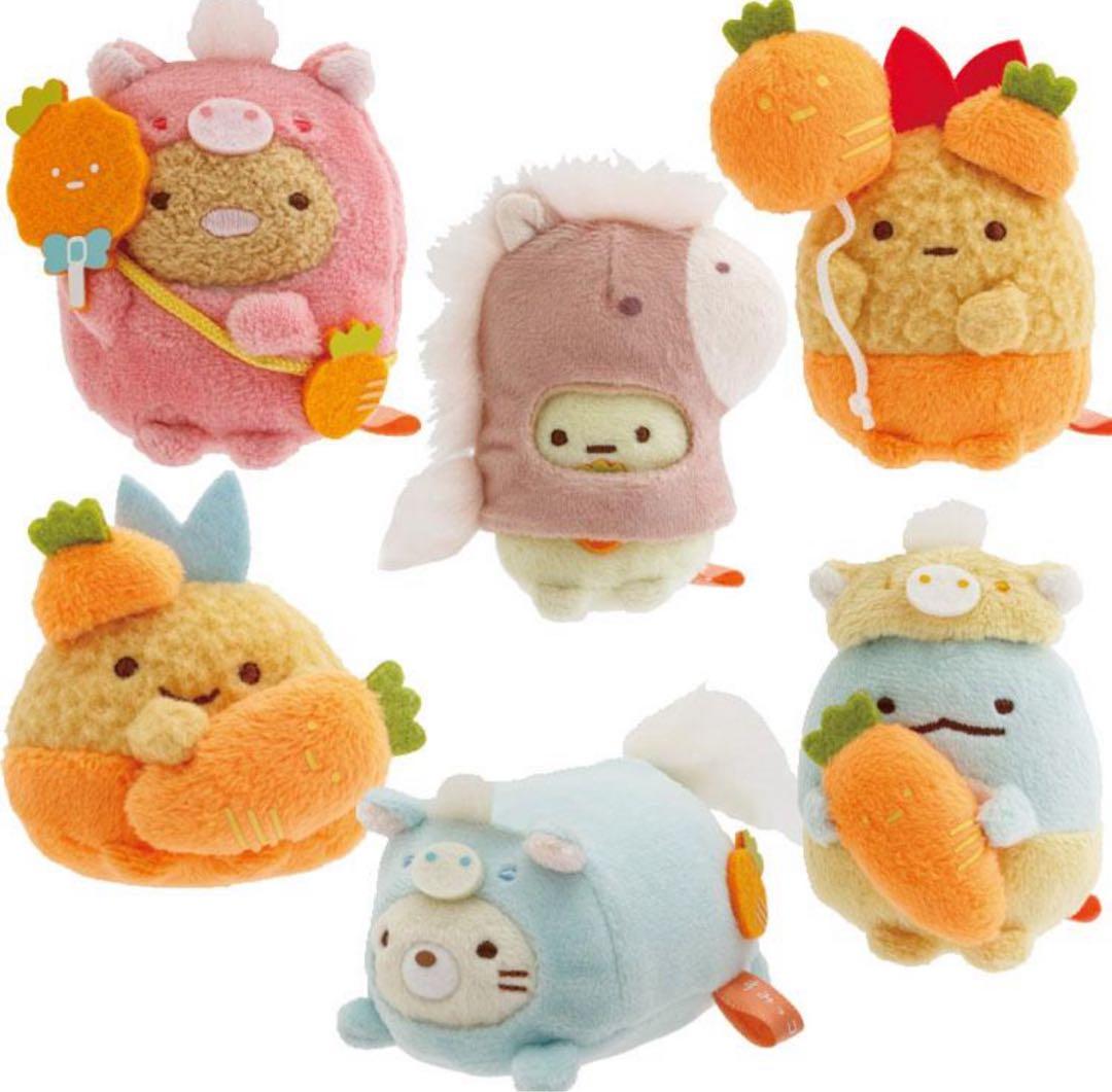 【新品未使用】すみっコぐらし てのりぬいぐるみ 干支 うま