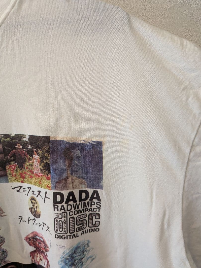 RAD シングルジャケットT(未開封L)&15thコラージュT(1回着用フリー)