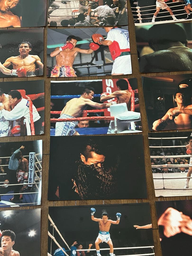 1998年　ボクシング写真セット 20枚　辰吉丈一郎 限定セットNo.0879