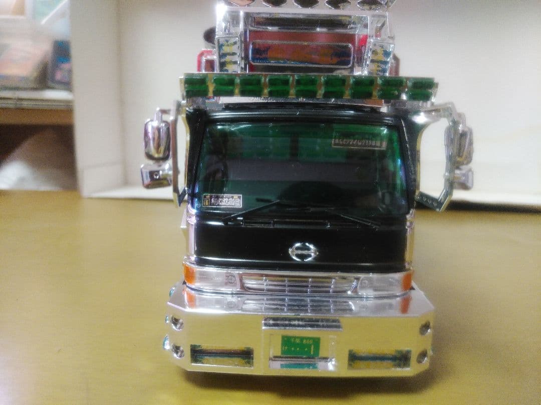 アオシマ デコトラ 4t 椎名急送 水郷特急