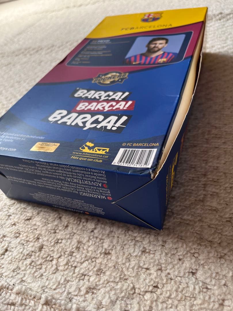 週末SALE‼️リオネル・メッシ FCバルセロナ公式 アクションフィギュア 10番